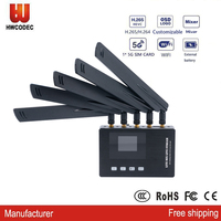 Haiwei — mélange d'encodeur F2S5, commutateur de Streaming vidéo wi-fi 5G, 1080P, HDMI, SRT, rtps, RTSP, RTMP, cnp, HLS, UDP