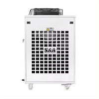Refroidisseur d'eau industriel S&A CW1000 refroidi par eau 1000W pour pièces de machine de découpe laser