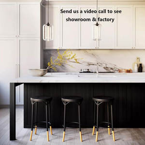 Meubles de maison Vercca fabriqués en Chine, design personnalisé, luxe, emballage plat, armoires de cuisine modernes en bois laqué blanc bon marché, modulaires - Product Image 6