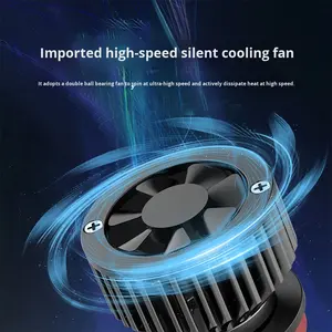 Faro LED para Automóvil F2 H7, Bombilla Delantera para Motocicleta, 12 V, 48 W, Ajuste Universal, Luz Alta, 8000 Lúmenes, Tt - Product Image 3