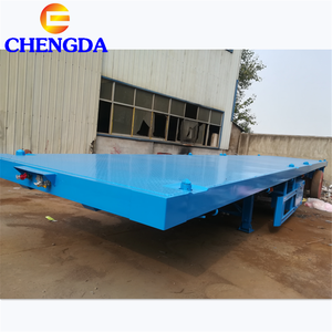 Chassis per <span class=keywords><strong>Container</strong></span> da 40 Piedi Usato, Rimorchio Piatto a Tre Assi, Semirimorchio Piatto a 3 Assi - Product Image 5