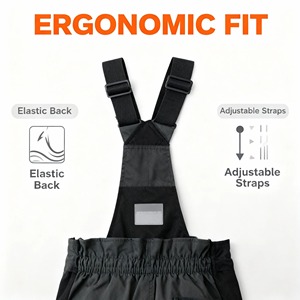 Combinaison de travail Ripstop pour mécanicien, combinaison de travail FR avec poches à outils - Product Image 2