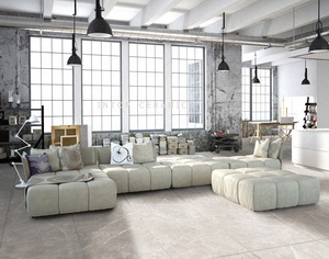 Gạch Sứ Toàn Thân Kết Cấu Đá Cẩm Thạch 0Mm/600X1200Mm Gạch Mộc Mạc Mờ Cho Sàn Và Tường Trong Nhà Và Ngoài Trời - Product Image 4