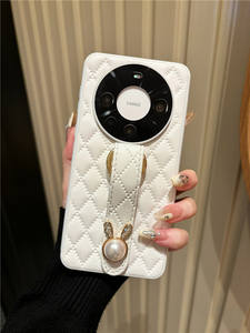 เคสโทรศัพท์สไตล์กริลสำหรับ <span class=keywords><strong>iPhone</strong></span> 16 PRO MAX 15 14 13ลายดอกไม้สุดหรูสำหรับผู้หญิงพร้อมสายคล้อง & ขาตั้ง - Product Image 6