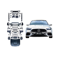 Kit de Carrocería Completo PHARRI para Actualización de Clase C W206 22-23 a C63S AMG, Piezas de Conversión de Parachoques Delantero y Trasero