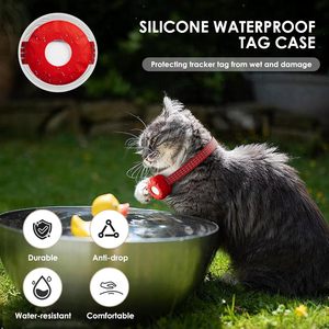 Collar con rastreador GPS para gatos ZFSJTAG, resistente al agua, con campana, seguimiento en tiempo real para la aplicación iOS. - Product Image 6
