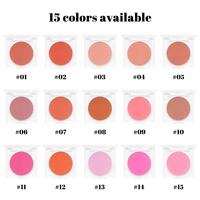 Palette de fard à joues mat haute pigmentation longue tenue et waterproof – Cosmétiques en marque blanche OEM ODM – Vente en gros usine