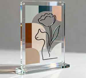 Tùy Chỉnh Khắc <span class=keywords><strong>Acrylic</strong></span> Standee Số Lượng Lớn Bán Buôn <span class=keywords><strong>Acrylic</strong></span> Standee Cao Rõ Ràng Cho Máy Tính Để Bàn Trang Trí Nội Thất Thương Hiệu Quà Tặng Khuyến Mãi Nguồn Cung Cấp - Product Image 1