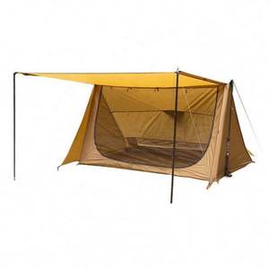 Venta Directa de Fábrica, Carpa Piramidal Grande Oxford de Una Habitación, Resistente para Exteriores, para las 4 Estaciones, con Orificio para Estufa - Product Image 1