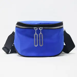 10*2*6 Inches 2023 Summer Waterproof Bright Color Nylon Crossbody HOBO Bag For Women Female