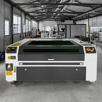 Machine de gravure laser CO2 6090 1080 compatible LightBurn, contrôleur Ruida 130W pour atelier de travail du bois professionnel CNC