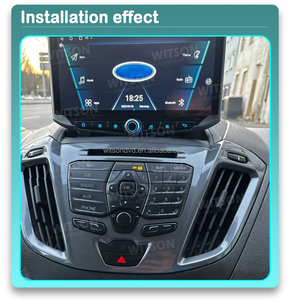 Écran 10.88 "avec support mobile pour <span class=keywords><strong>Ford</strong></span> Focus3 <span class=keywords><strong>Ford</strong></span> <span class=keywords><strong>Fiesta</strong></span> <span class=keywords><strong>Ford</strong></span> KUGA 2 MK7 2011-2019 Lecteur multimédia stéréo GPS CarPlay - Product Image 2