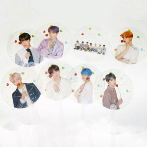 Ventilador Publicitario de Mano de PVC Transparente con Diseño de Estrella y Dibujos Animados, Personalizado con Logotipo, al por Mayor, Económico y Excelente - Product Image 3