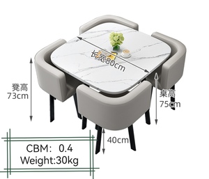 Quầy lễ tân  Đàm phán  Tiếp khách  Phòng khách  Khu nghỉ ngơi văn phòng  Phòng ăn  Bàn ghế kết hợp - Product Image 3