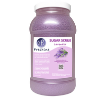 Gommage pour les pieds au beurre de karité avec logo personnalisé OEM soins de la peau gommage corporel exfoliant en profondeur spa corporel pour les pieds gommage au sucre pour pédicure
