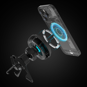 Gadget tecnologici 2025 Wireless per auto porta cellulare magnetico per auto - Product Image 6