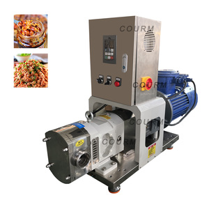 Máquina de llenado de mantequilla de maní de chocolate y queso de viscosidad de alta velocidad Bomba de transferencia de caja eléctrica independiente externa vertical - Product Image 2
