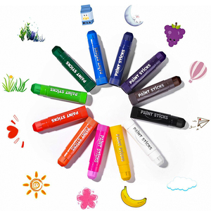 Palette de peinture pour le visage et le corps <span class=keywords><strong>Cryon</strong></span>, 12 pièces, professionnelle, végane, arc-en-ciel, pour le maquillage des enfants, 2026 - Product Image 4