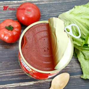 Vente en gros de concentré en conserve de ketchup facile à ouvrir 2.2kg aux normes d'Oman Prix de la pâte de tomate de pureté 100%