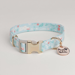 Chic mode impression doux mode coton confortable personnalisé chien laisse personnalisé accessoire moderne pour les promenades en gros OEM ODM - Product Image 5