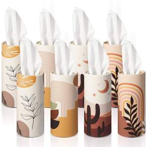 Pañuelos Faciales de Bambú Ecológicos de 3 Capas, Tubo de Pañuelos Portátil para Auto, Proveedor y Fabricante de Pañuelos para Viaje - Product Image 1