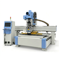 YIHAI Router CNC de 3 Ejes para Madera 1300x2500mm, Grabador de Alta Velocidad, Husillo Único, DSP NC-Studio Mach3, Motor de 3.5-5.5kW, Vacío, 380V