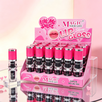 Gloss à lèvres transparent magique mat et brillant, hydratant, waterproof, longue tenue, repulpant, huile à lèvres liquide, maquillage