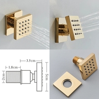 Système de douche à effet pluie sur mesure certifié CE, fabrication OEM/ODM, avec noyau en laiton et support pour douchette à main, vente en gros sous marque privée