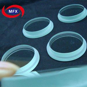 Tùy chỉnh rõ ràng trong suốt tròn vuông tròn <span class=keywords><strong>Float</strong></span> Tempered bước Glass ống kính - Product Image 3