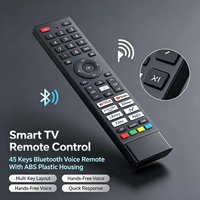 Control Remoto Inteligente para TV con Voz, 45 Teclas, Plástico ABS, JCXK OEM ODM