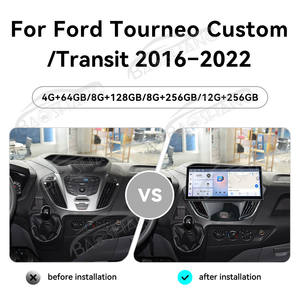 Autoradio multimédia Android 15 avec écran tactile de 15,8 pouces pour <span class=keywords><strong>Ford</strong></span> Tourneo / <span class=keywords><strong>Transit</strong></span> 2016-2022, navigation GPS, Carplay - Product Image 2