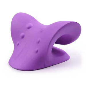 Alat perenggang bahu leher, perangkat traksi serviks kiropraktik bantal untuk sisi belakang tidur perut bantal perbaikan - Product Image 2