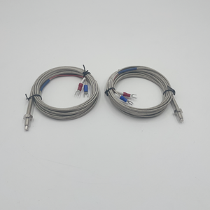 מותאם אישית נירוסטה sheed k j סוג גמיש חיישן טמפרטורה טמפרטורה חום חיישן - Product Image 3