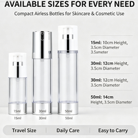 Flacon cosmétique pour voyage, flacon de voyage pour lotion, flacon cosmétique pour utilisation en voyage pour lotion cosmétique