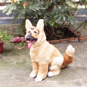 Modelo de Perro de Tamaño <span class=keywords><strong>Real</strong></span>, Modelo de Simulación Grande de Perro Lobo, Pastor Alemán - Product Image 6