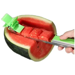 Accesorios de cocina Molino de frutas Cortador de sandía de acero inoxidable