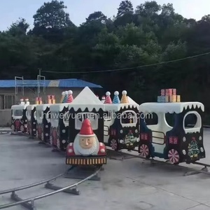 2025 Batterie <span class=keywords><strong>Train</strong></span> Aire de jeux Équipement d'amusement Enfants Électrique Mini Piste Trains Enfants Monter sur le <span class=keywords><strong>Train</strong></span> - Product Image 6