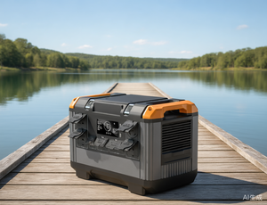 Portable <b>Solar</b> Power Station 3000w Rechargeable System <b>Generator</b> Bank T20 Battery Long-lasting and Efficient Energy Stor - Product Image 2