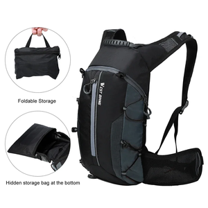 Sac à dos de cyclisme respirant WEST BIKING 10L, imperméable, ultraléger et pliable pour l'escalade, les voyages et la randonnée en extérieur (vente en gros) - Product Image 6