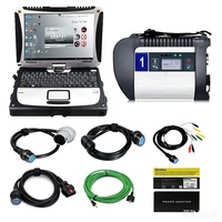 Herramienta de Diagnóstico Multiplexor MB Star C4 SD Connect Compact C4 con Chip Completo A++, Software para Autos y Camiones 2025, con WIFI