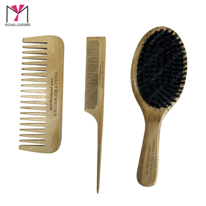 Peigne à crins électroplaqués de haute qualité MUYANG, brosse à bords larges, peigne à queue de rat, usage domestique et mode - Product Image 5