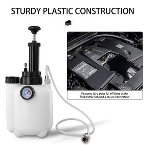 Outil de Remplacement de Liquide de Frein Podofo 3L avec Bouteille d'Extraction 1L, Pompe Manuelle de Purge 85mm, Kit de Réparation Automobile - Product Image 3