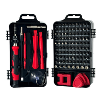 Jeu de tournevis 115 en 1, kit d'outils multifonctionnel pour téléphone portable