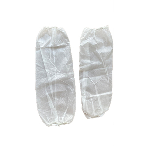 Dùng một lần oversleeve thoáng khí dùng một lần không dệt nhựa PP + PE trắng oversleeve - Product Image 6