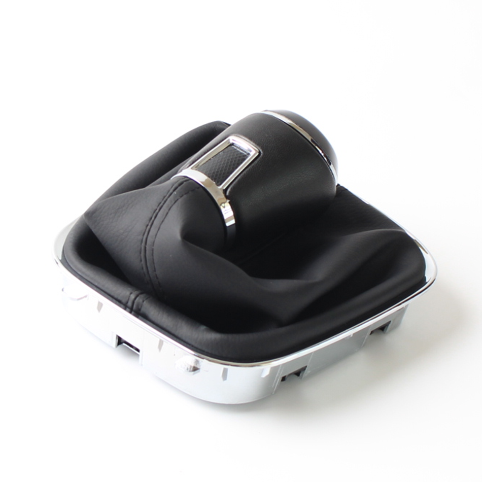 Pommeau de levier de vitesse en cuir, 6 vitesses