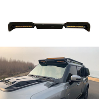 Barre lumineuse de toit tout-terrain 4x4 avec lumières LED ambrées pour Chery Jetour T2 Traveler 2024 ABS Auto Parts Pickup Toit Spot Light