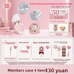 [618 Acquisto Anticipato] Flower Knows Blush Expanding Purple Matte Highlighter Unicorn Snow Cream Pearl Formato Regolare Prodotto in Cina - Product Image 5