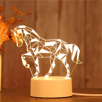 Veilleuse LED à imprimé personnalisé Love Base Lampe 3d avec photo personnalisée Veilleuse en acrylique