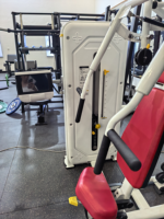 Máquina de Press de Pecho Sentado Inteligente SHQC Fitness con Resistencia Motorizada Digital y Pantalla Táctil para Entrenamiento de Parte Superior del Cuerpo al por Mayor para Gimnasios