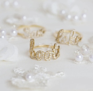 เครื่องประดับสั่งทำพิเศษ แหวนทองแท้ 9k 10k 14k 18k PT ทองคำขาว ทองคำเหลือง ทองคำชมพู เพชรแล็บ/พลอย ผลิตจากโรงงาน - Product Image 5